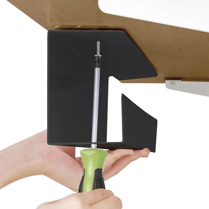 ORGANIZATOR cabluri LOGILINK, pentru gestionare cabluri, din otel, black, "KAB0070" — miniatură
