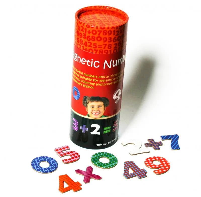"Numere MagneticeIncanta-ti copilul cu 39 de magneți colorați cu numereși semnearitmetice pentru învățarea aritmeticii, numerelor, n umăratului,șipentru pregătirea pentru clasa întâia.Contine: 39 magnetiÎnvața-l pecopilul tău cifrele și aritmetica într-un mod creativ șidistractiv.Cifrele Magnetice — miniatură