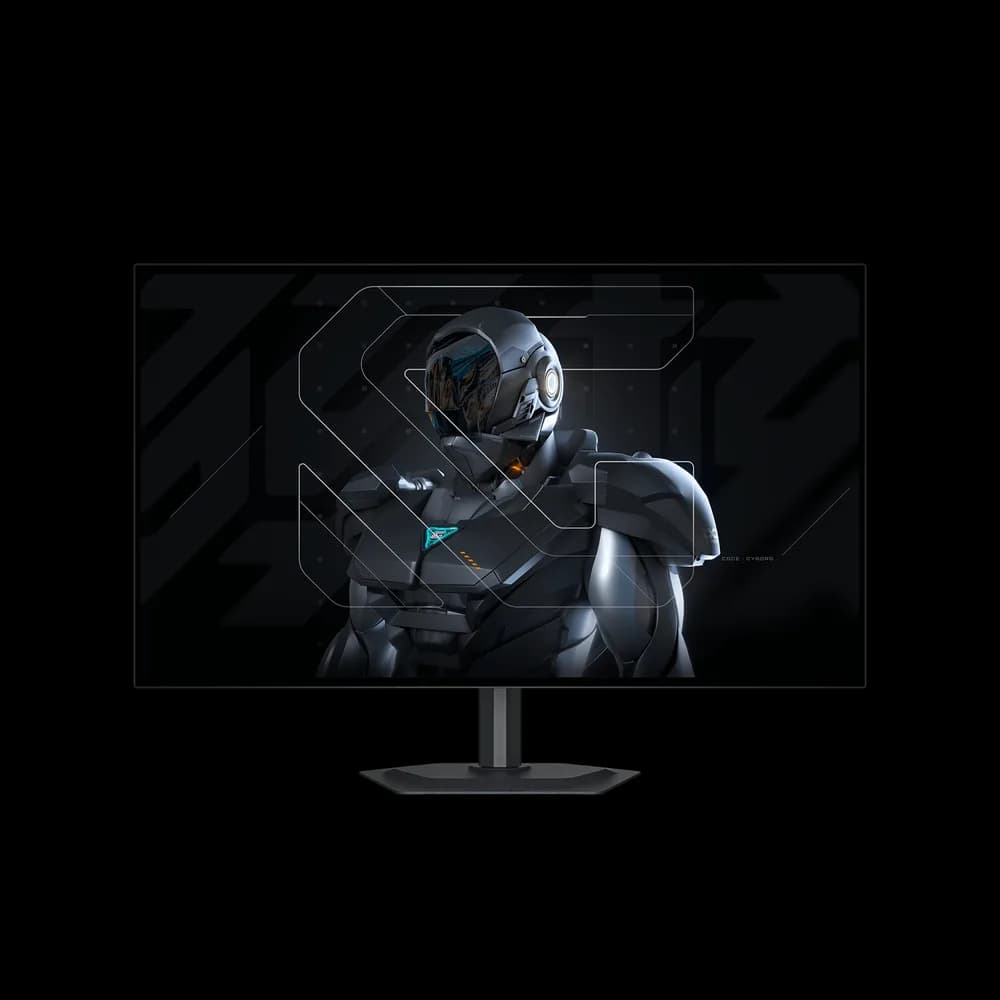 Monitor GIGABYTE MO27Q28GR OLED, 27", QHD, 2560 x 1440, HDMI, Displayport, KVM, nVIDIA G-Sync Compatible, RealBlack Glossy, Boxe, Pivot, 280 Hz, 0.03 ms, Negru "MO27Q28GR"