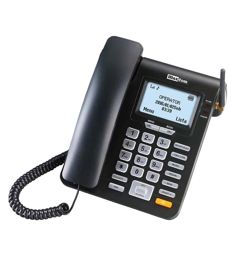 TELEFOANE MaxCom MM28DHS Black, "MM28DHS"