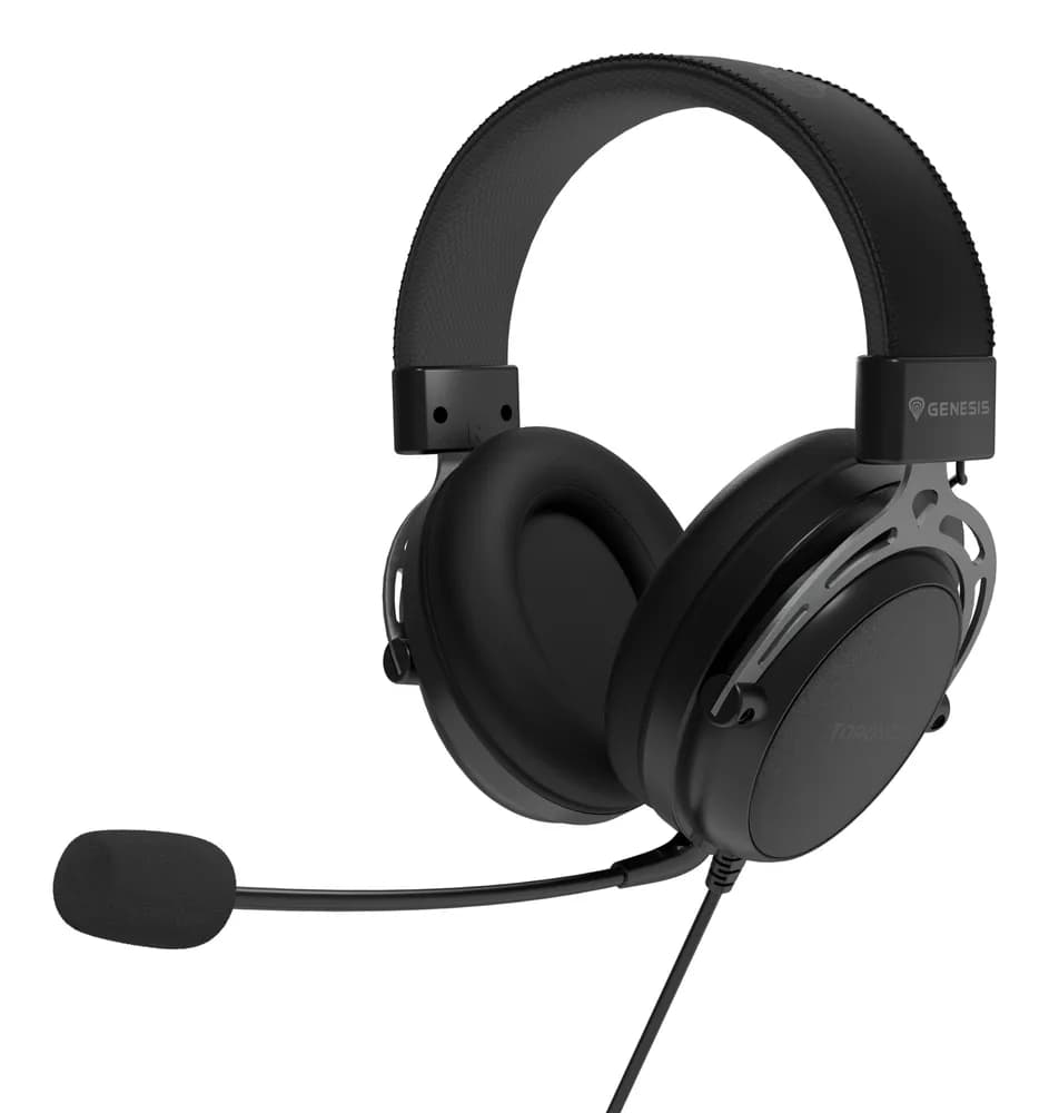 Casti cu fir Genesis Toron 301 negru "NSG-2160"