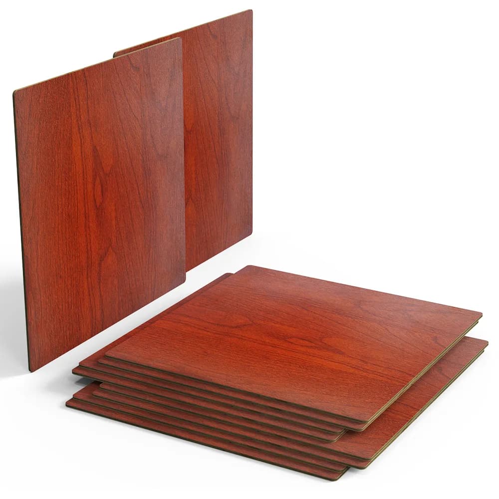 Material pentru gravare laser Creality Falcon Series Rosewood Plywood Sheets 300 x 300 x 3 mm – 10 buc — miniatură