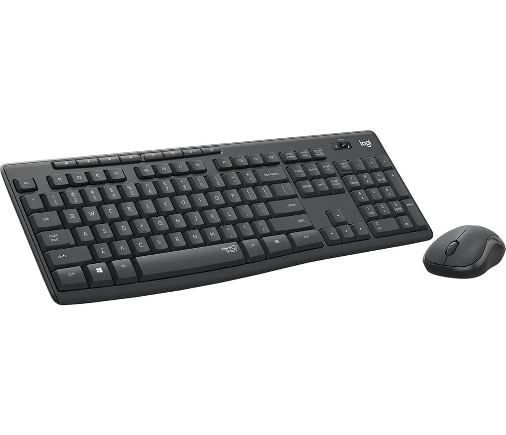 LOGITECH MK295 Silent Wireless Combo GRAPHITE CZE-SKY INTNL "920-009808" — miniatură