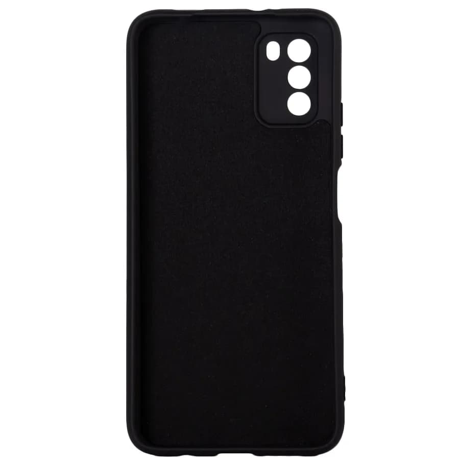 Husa Xiaomi Pocophone M3 Spacer, negru, grosime 2mm, material flexibil silicon + interior cu microfibra "SSPPC-XI-PC-M3-SLK" — miniatură