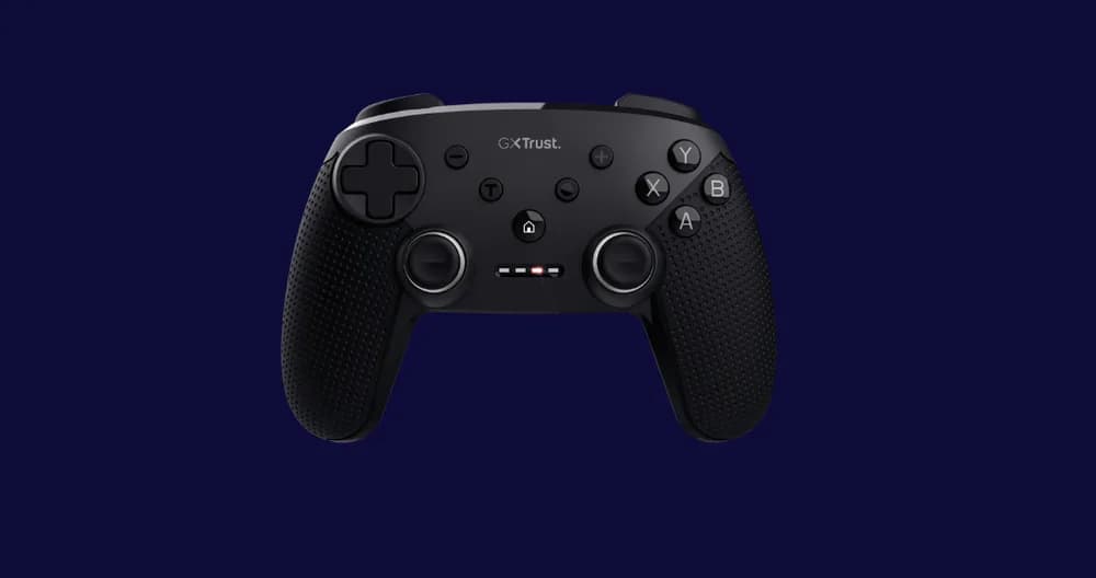 Controller wireless Trust GXT 542 Muta, material ABS, 15 butoane, compatibil cu pc, laptop, consola gaming, smartphone, tableta, negru — miniatură