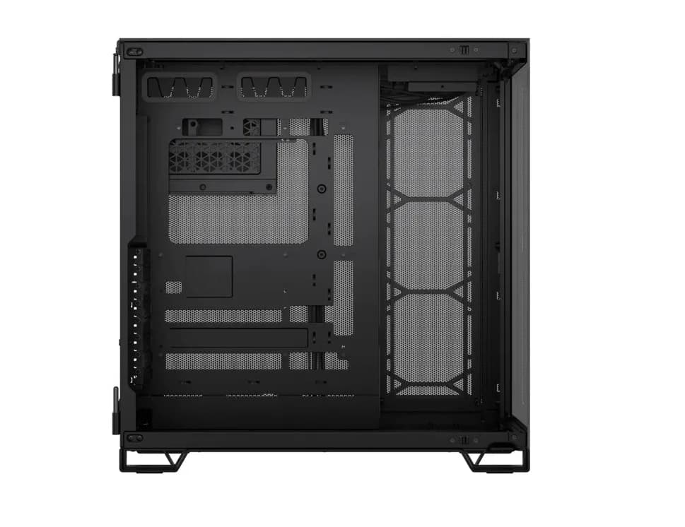 Carcasa CORSAIR 6500X, RGB, Mid Tower, Black — miniatură