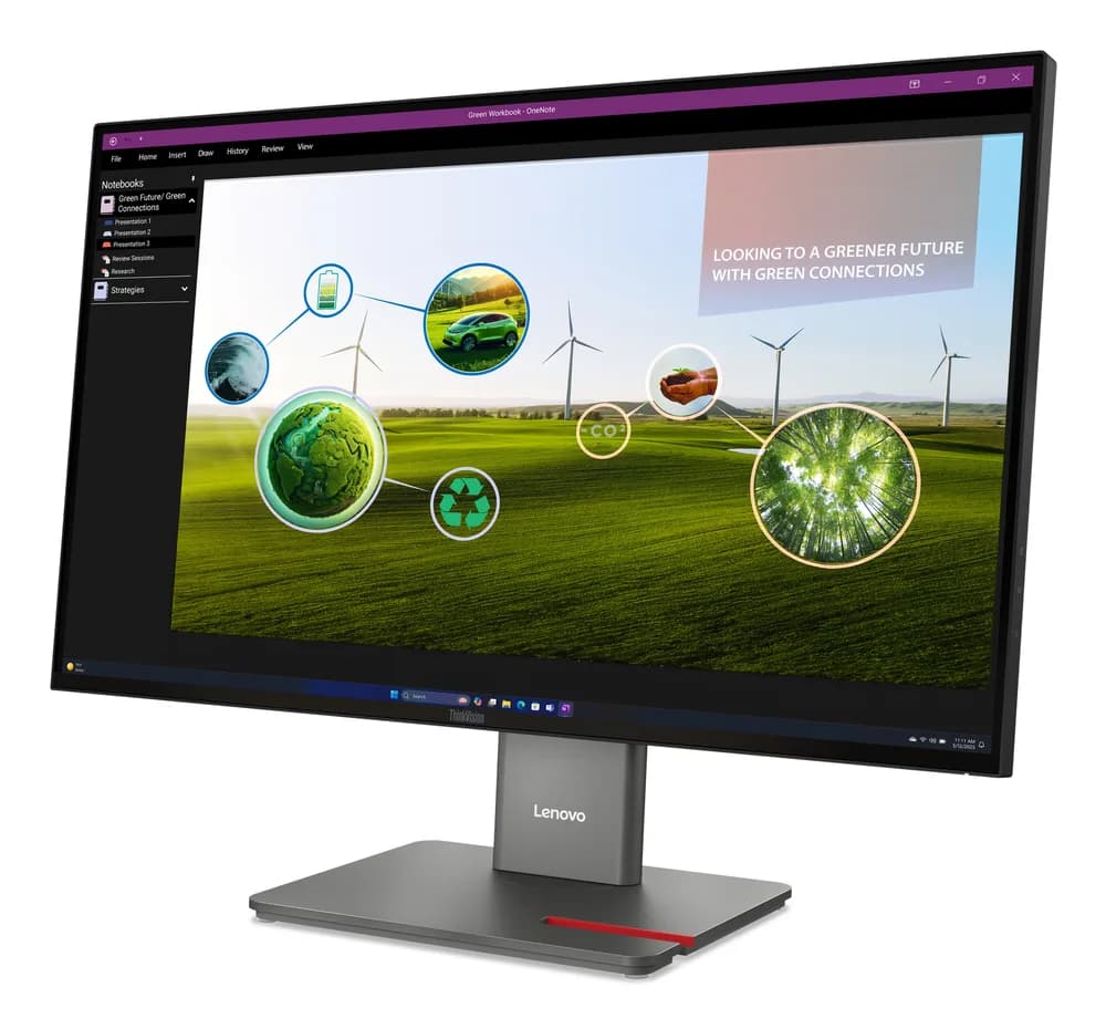MONITOR LCD 27" P27Q-40/64A7GAT6EU LENOVO "64A7GAT6EU" — miniatură