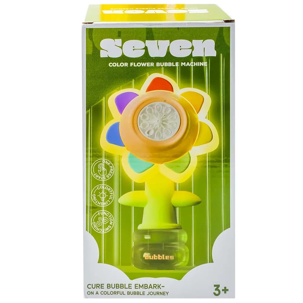 Baloane de sapun, cu baterii, Floare — miniatură