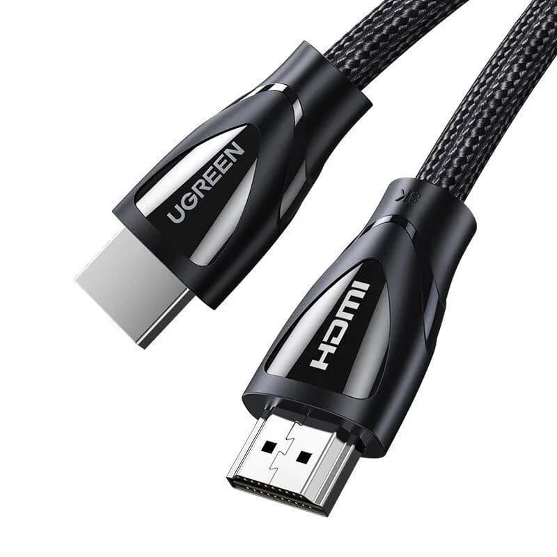 CABLU video Ugreen, "HD140" HDMI (T) la HDMI (T), HDMI 2.1, 8K la 60Hz, lungime 1.5m, braided, negru "80402" - 6957303884025
