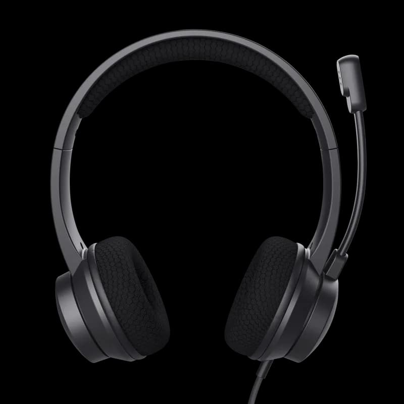 Casti Head-band Trust Ayda, Wired, noise-canceling, Negru — miniatură