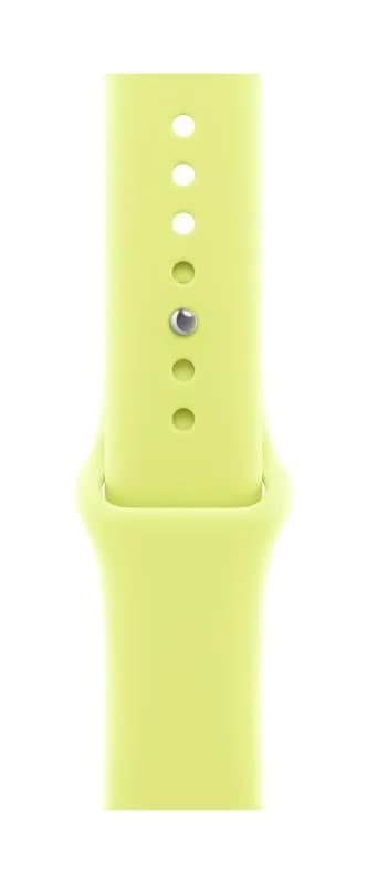 Curea pentru Apple Watch 40mm Neon Yellow Sport Band - M/L