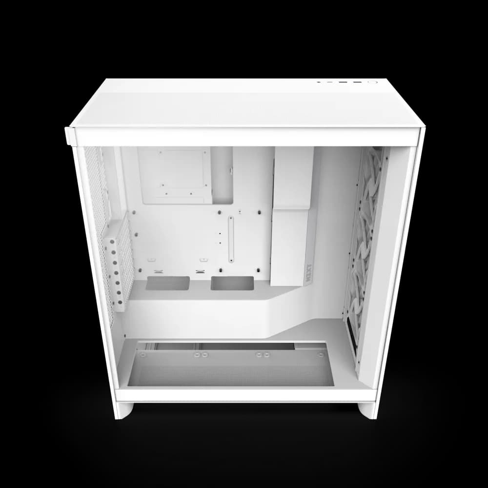 Carcasa NZXT H7 Flow (2024), Mid-Tower, ATX, Alb "CM-H72FW-01" — miniatură