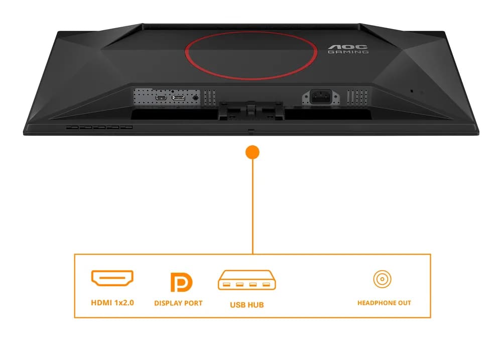 Monitor Gaming QD-OLED AOC Gaming 26.5" Q27G41ZDF, QHD (2560 x 1440), HDMI, DisplayPort, 240 Hz, 0.03 ms (Negru) "Q27G41ZDF" — miniatură