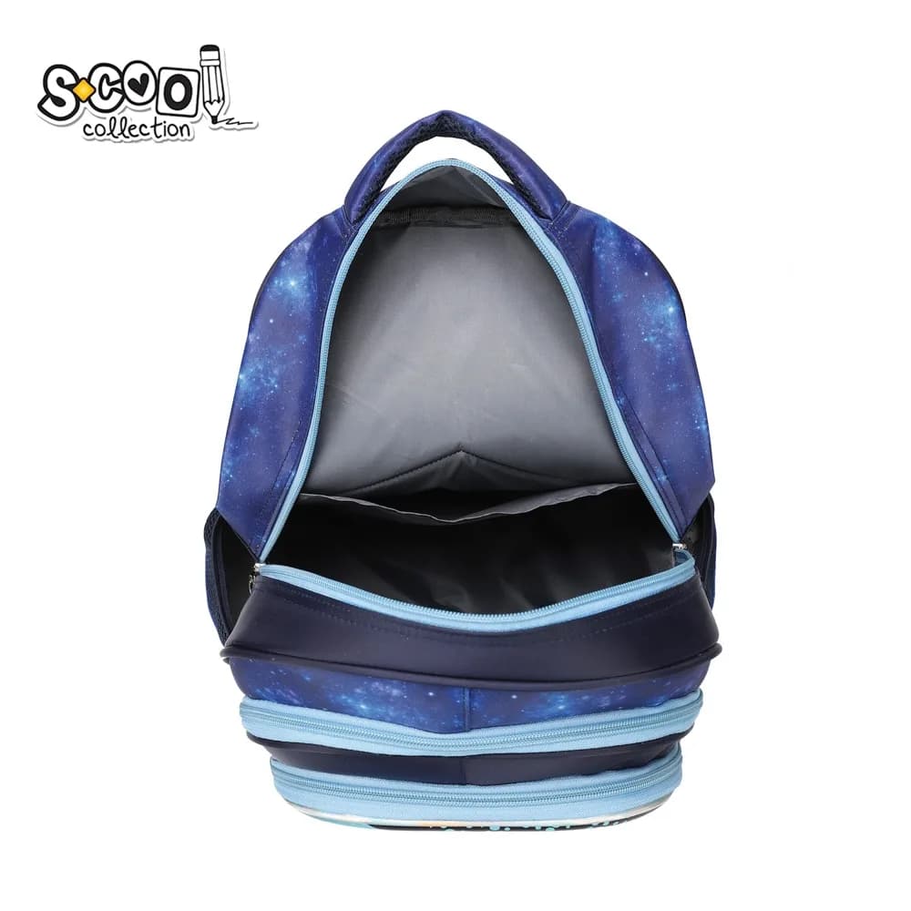 Ghiozdan 3D, 31x24x41 cm, SHARK - S-COOL — miniatură