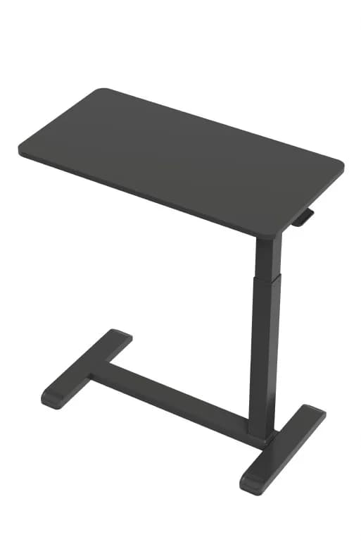 BIROU GEMBIRD, pt notebook, max 10 kg, birou 720x400mm, 770x400x(685-1045)mm, black, "TVS-DESK-02-BK" — miniatură