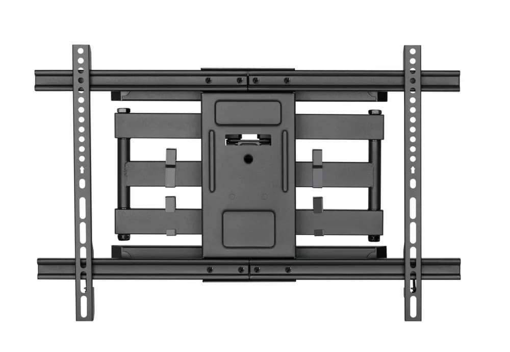 Suport TV de perete Serioux TV61-466, compatibilitate dimensiune ecran: 37"-80", compatibilitate VESA: 200x200, 300x200, 400x200, 300x300, 400x300, 400x400, 600x400, greutate maximă suportata: 65kg, distanta fata de perete: 77~428mm, inclinare: +3°~-15°, pivotare: +60°~-60°, nivel ecran: +3°~-3° — miniatură