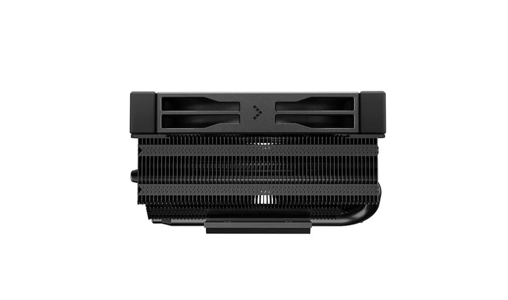 COOLER DeepCool "AN400 BK" skt. Intel si AMD, racire cu aer, vent. 92mm, 500 - 2950 RPM, 4 heatpipies, inaltime 52.5mm, iluminare LED alb,"R-AN400-BKWNMN-G" — miniatură