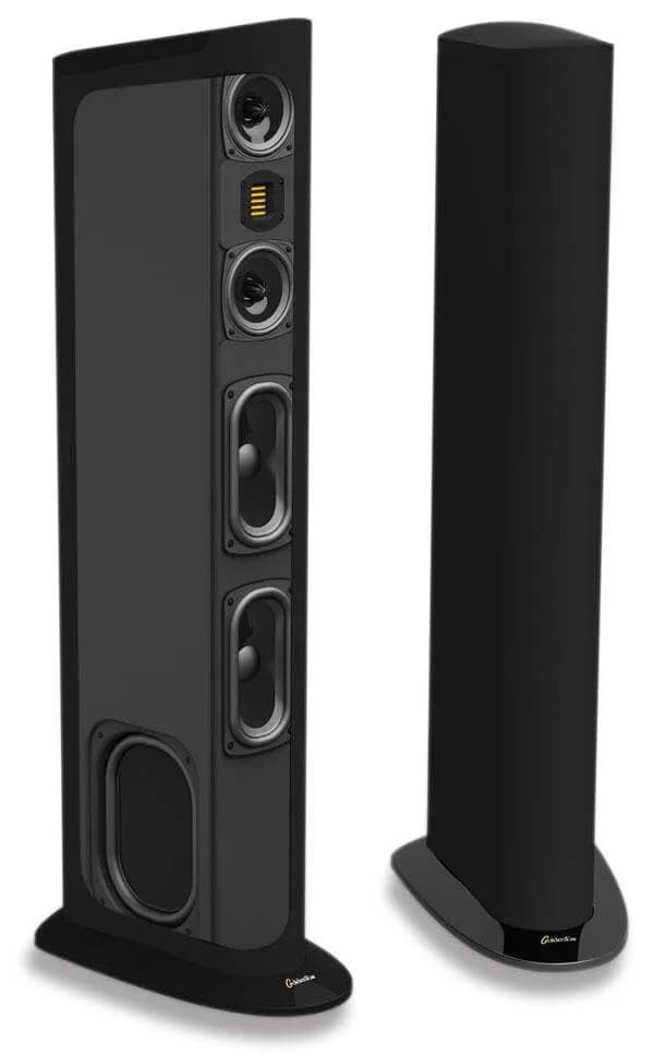 Boxe podea GOLDENEAR TRITON TWO+ cu subwoofer activ incorporat, 16Hz - 35kHz, 91dB (pereche)