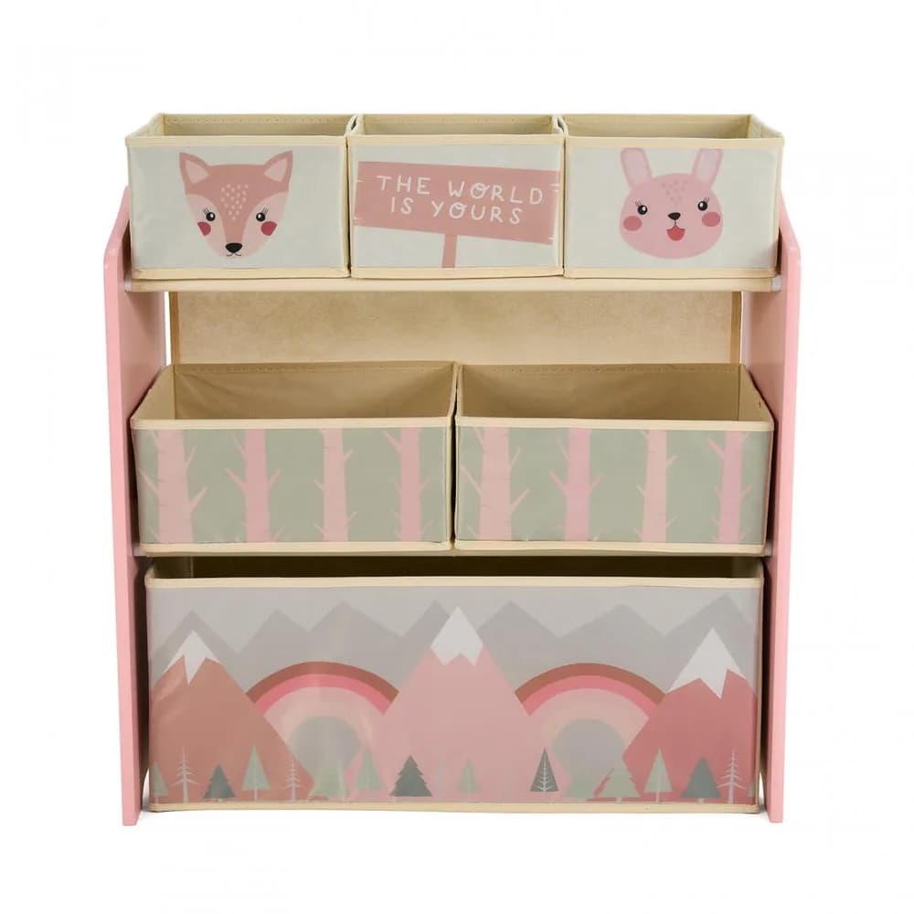 Dulap depozitare jucarii Pink Forest UGMDU06-PKF — miniatură