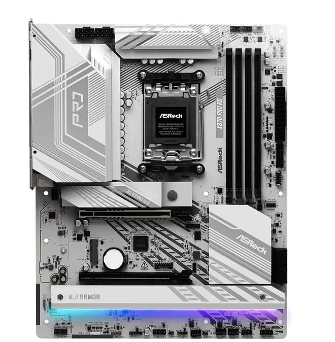 Placa de baza ASRock X870 PRO RS, Socket AM5, DDR5, ATX — miniatură