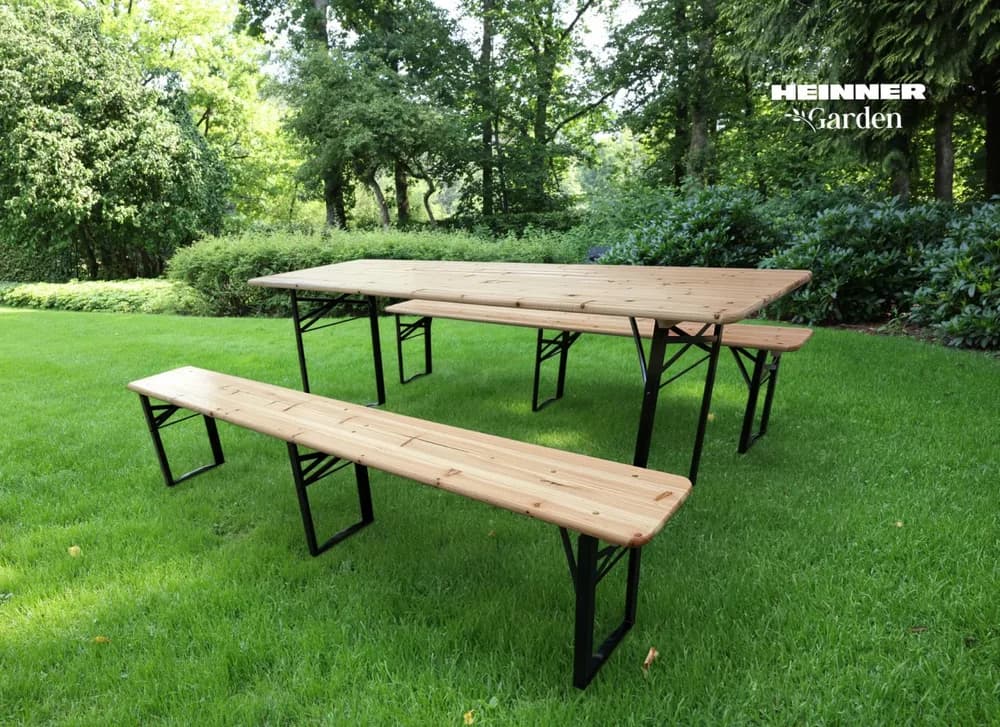 HEINNER SET LEMN 2+1 BERARIE 177*60*75CM — miniatură