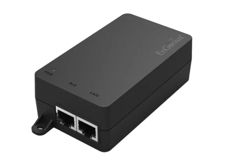 Adaptor POE EnGenius Indoor, 1 port GbE 110~240VAC-in 802.af/at, 54V/0.6A-out