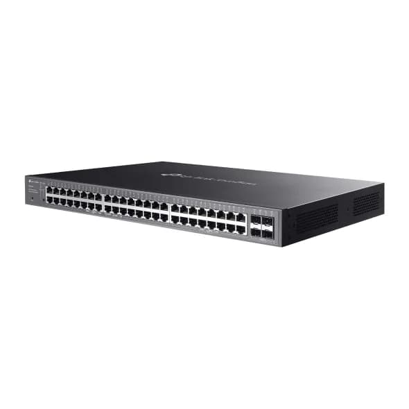 Omada 52-Port Gigabit Smart Switch with 32-Port PoE+ PORT: 48× Gigabit Ports (32×PoE+ and 16× Non-PoE), 4× Gigabit SFP Slots SPEC: 32× 802.3at/af, 230 W PoE Power, 1U 19-inch Rack-mountable Steel Case, Fanless FEATURE: Integration with Omada SDN Controller, Static Routing, 802.1Q VLAN — miniatură