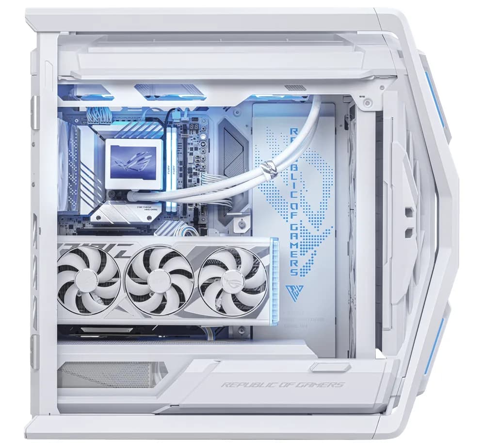 Carcasa ASUS GR701 Hyperion, RGB, Full Tower, White — miniatură