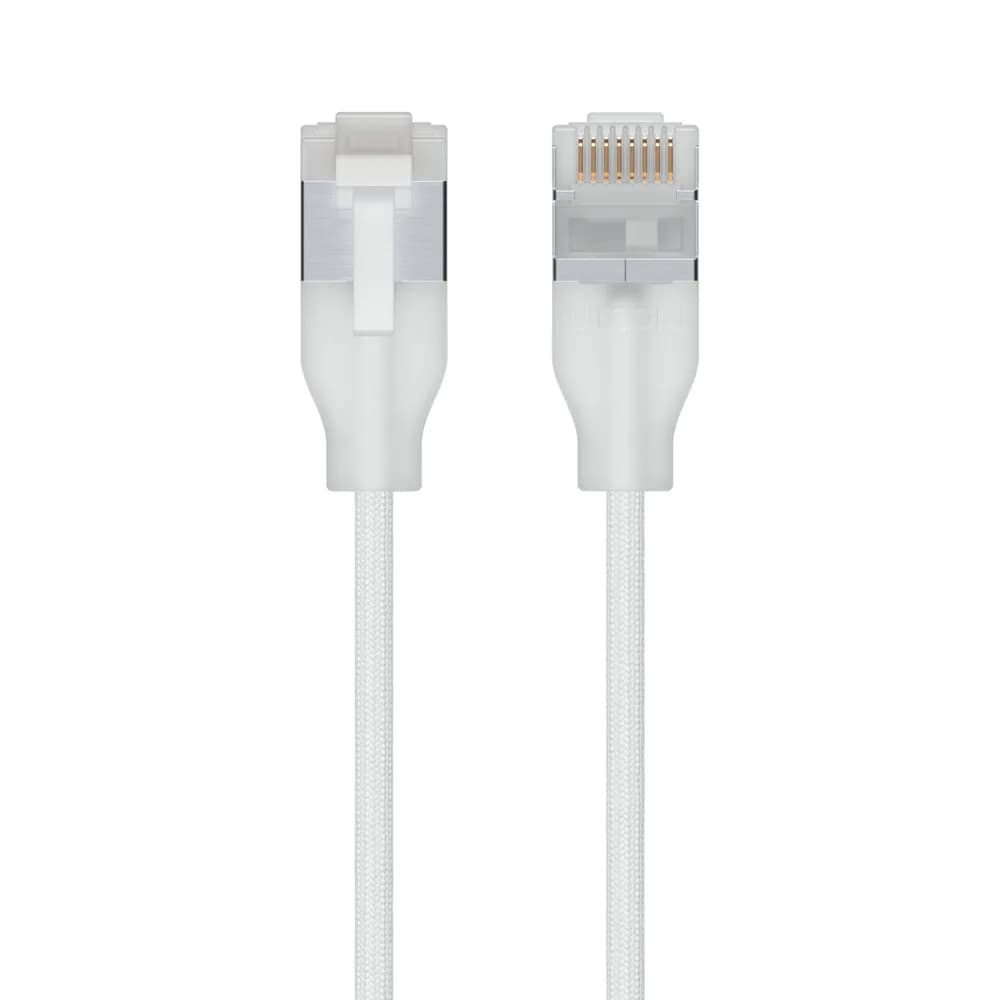PATCH CABLE PREMIUM RJ45 0.15M/PATCHELC6A-0.15M-W-24 UBIQUITI "UACC-CABLE-PATCH-EL-C6A-0.15M-W-24"