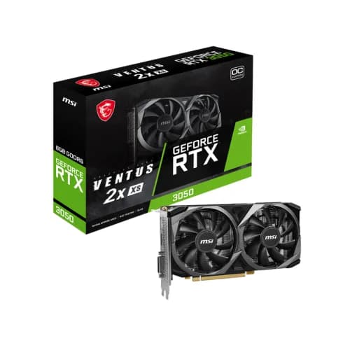 MSI GeForce RTX 3050 VENTUS 2X XS 8GB OC "GEFORCE RTX 3050 VENTUS 2X XS 8G OC"
