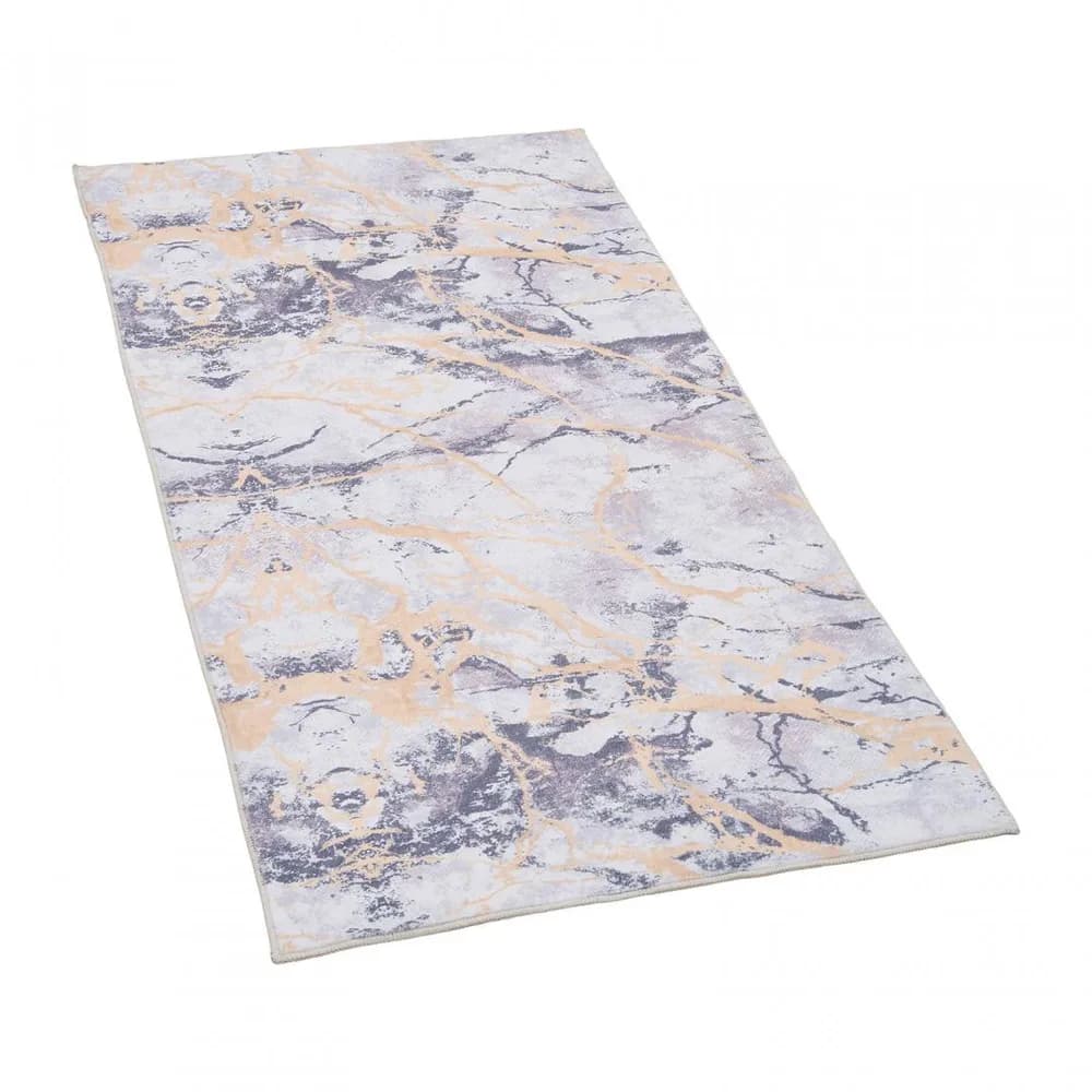 Covor printat, HAGA 70x140 cm, lavabil cu spate antialunecare, inaltime fir 3mm — miniatură