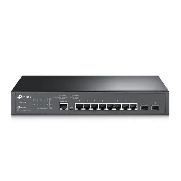 Switch TP-Link cu management L2+, 8 Porturi Gigabit, 2 x SFP Gigabit "SG3210"