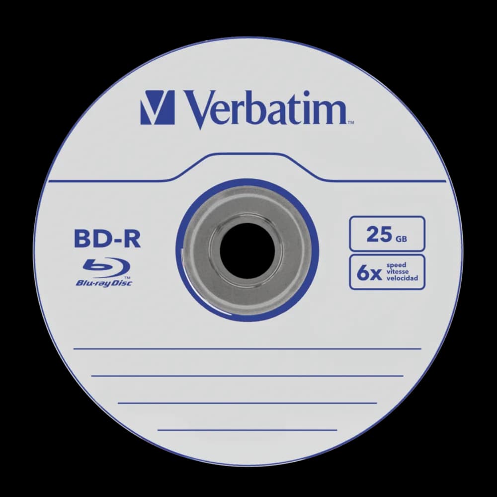 BD-R SL VERBATIM 25GB, viteza 6x, 5 buc, Jewel Case, "43836" — miniatură