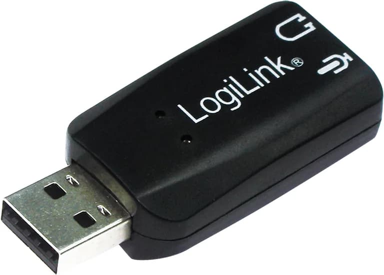 PLACA de SUNET Logilink, extern, 5.1, interfata USB 2.0, conectori 3.5 mm jack, "UA0053"