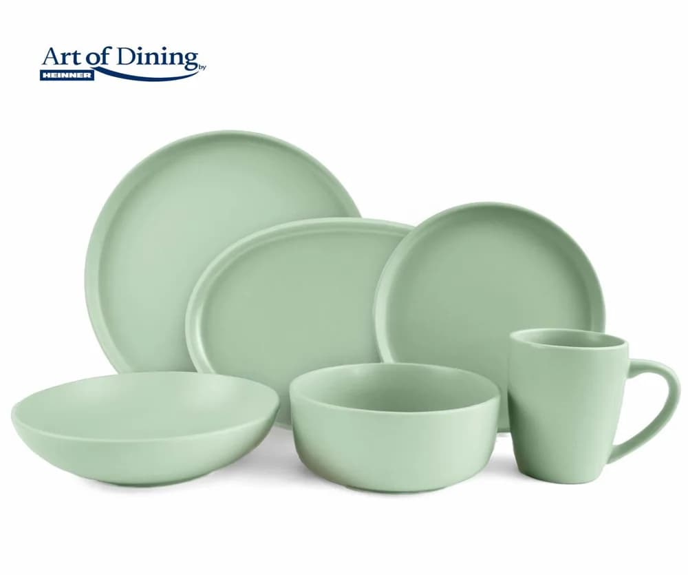 SET 5 BOLURI CEREALE CERAMICA 16 CM, YVONNE, ART OF DINING BY HEINNER — miniatură