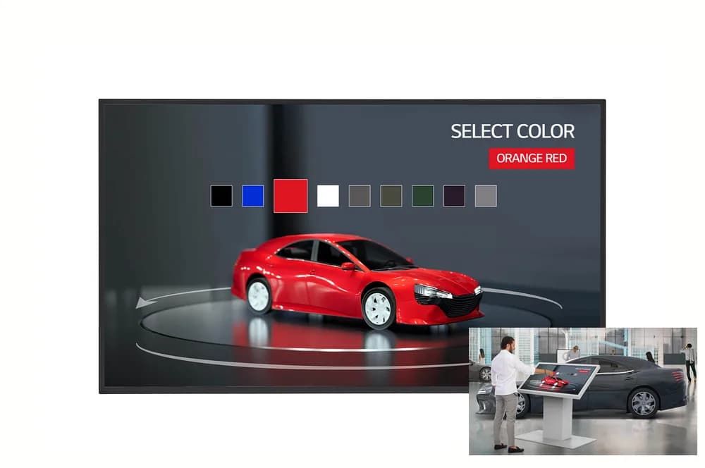 Display Profesional interactiv LED LG 32" 32TNF5J-B, Full HD, Touch Open Frame