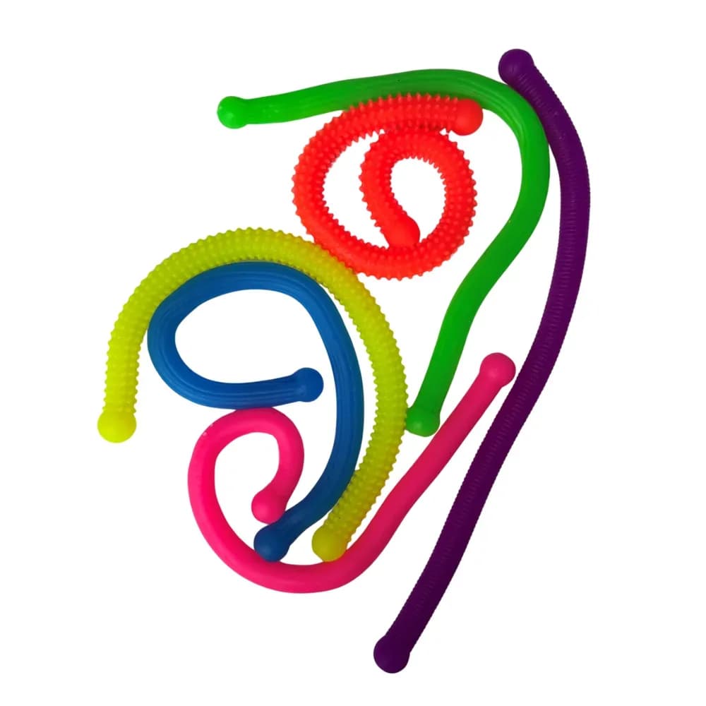 Șerpi Fidget Elastici (Set de 6) — miniatură