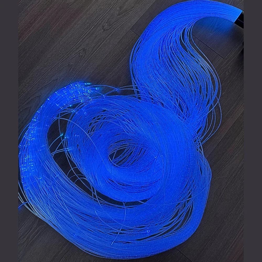 200 fibre optice, lungime 3 m — miniatură