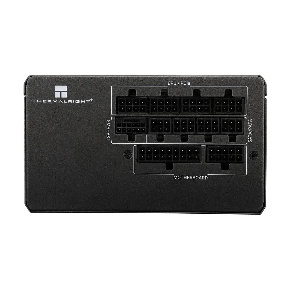 SURSA Thermalright "TR-SP850", 850W, certificare 80 Plus Platinum, modular, LLC, DC to DC, fan 120mm, negru, "TR-SP850" — miniatură