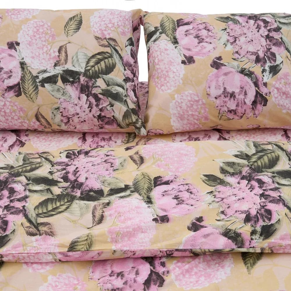 Set de pat king size bumbac,92 gsm,Peony — miniatură