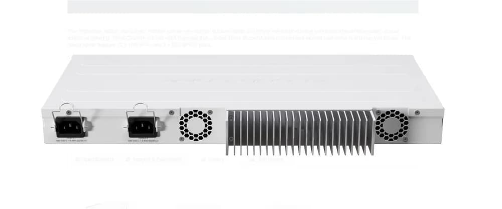 MikroTik Router de retea, CCR2004-1G-12S+2XS; Procesor: 1700 MHz, RAM: 4 GB, 128Mb NAND, RouterOS v7, interfata: 1 x 10/100/1000, 12 x SFP+, 2 x 25G SFP28, 2 x ventilatoare, consum maxim: 49W, dimensiuni: 443 x 224 x 44 mm. — miniatură