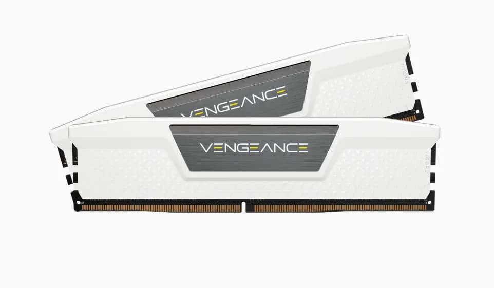 DDR Corsair - gaming Vengeance 32GB, DDR5, 5200MHz, CL40, 2x16GB, 1.25V, Alb "CMK32GX5M2B5200C40W"
