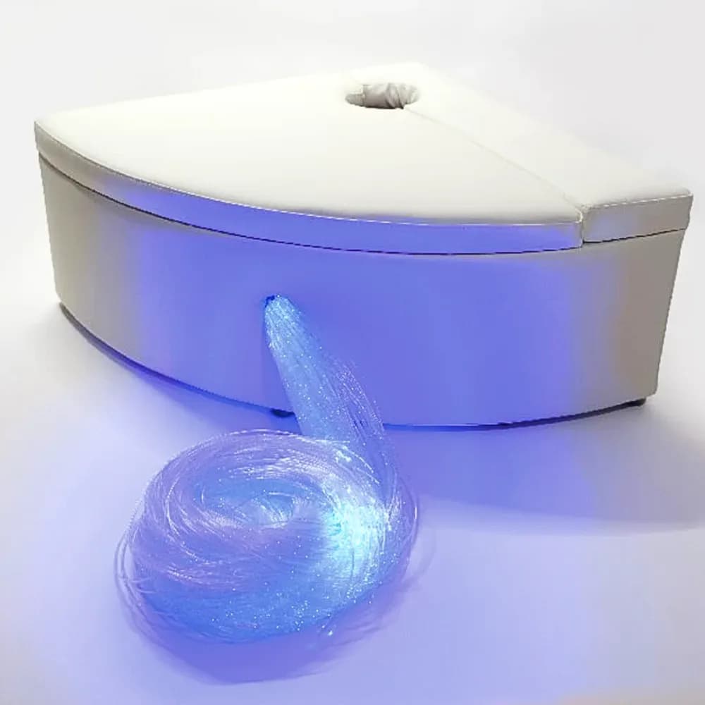 Bordură căptușită pentru colț (pentru tub cu bule / fibră optică) — miniatură