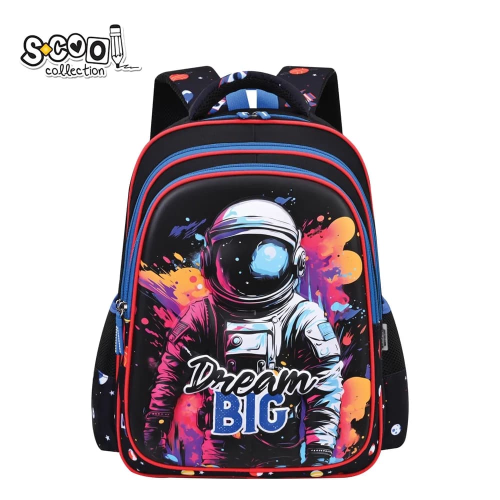 Ghiozdan 3D ergonomic, 43x30x22 cm, DREAM BIG - S-COOL