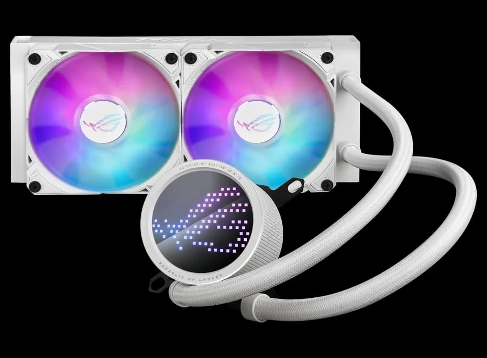 Cooler Lichid Asus ROG RYUO III 240 ARGB WHT, 90RC00J2-M0UAY0 "ROG RYUO III 240 ARGB WHT"