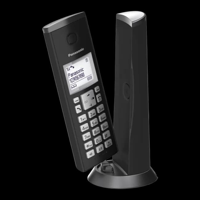 Telefon DECT, alb, 1.5" LCD, 40 Polyphonic Ringer Melodies, Nuisance Call Block (Up to 30 entries), Do Not Disturb Mode, "KX-TGK210FXB"
