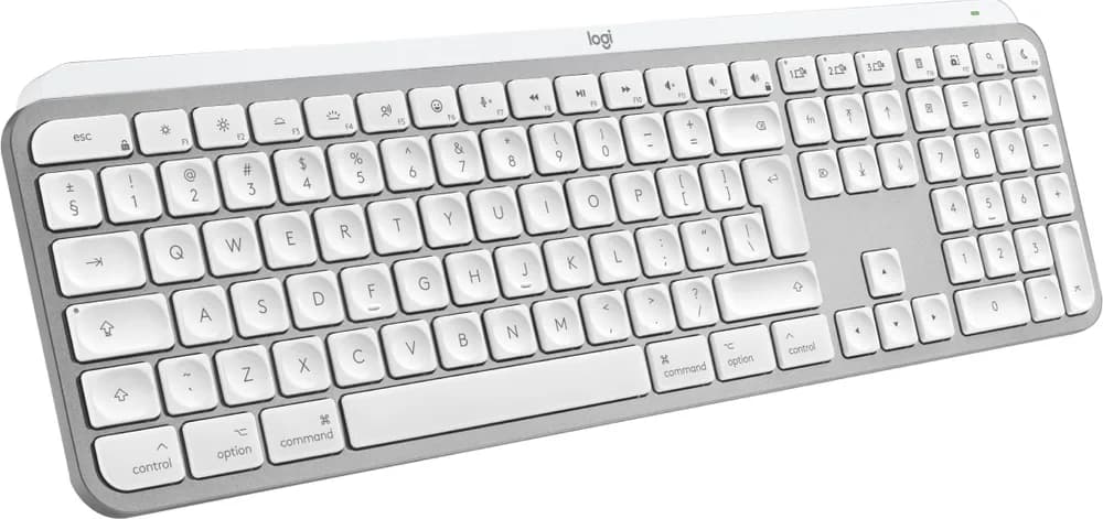 LOGITECH MX Keys S for Mac - Pale Grey (US) "920-011638" — miniatură