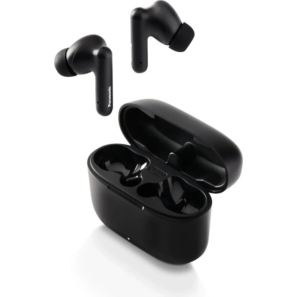 Casti, Panasonic, In-Ear True Wireless, IPX4, Bluetooth 5.3, Autonomie 26 ore, Driver 10 mm, Negru, RZ-B110WDE-K "RZ-B110WDE-K"