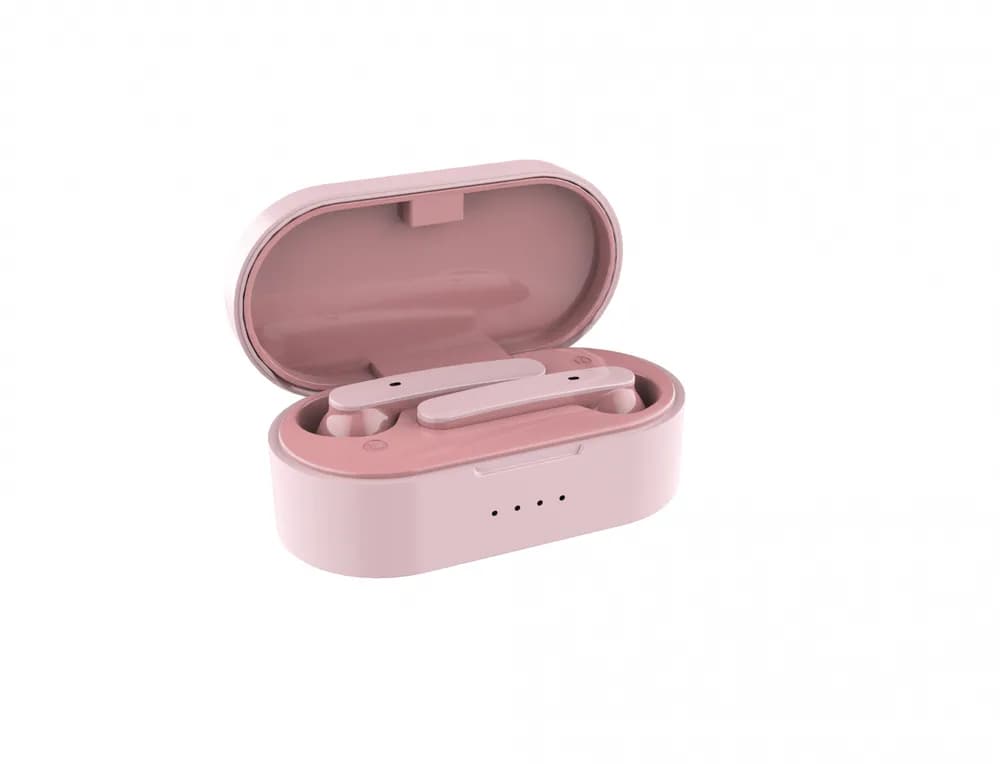 Casti Akai BTE-J10P wireless, bluetooth 5.0, 5V, roz — miniatură