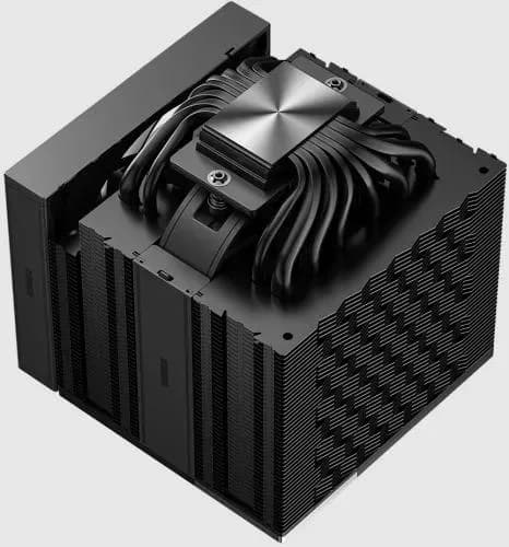 COOLER PCCooler "RZ820" skt. universal, racire cu aer, vent. 1x140mm si 1x120mm, 500 - 2200 rpm, 4+4 heatpipes, inaltime 165mm, iluminare ARGB,"RZ820 BK" — miniatură